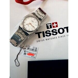 Tissot PRX/316L Silver Dial Steel Men 40mm Quartz Steel Watch T137.410.11.031.00